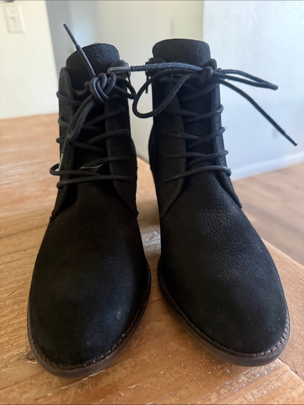 Lucky Brand Women's LK-IDRIL  Black Suede Ankle Boots Size 9 - NEW